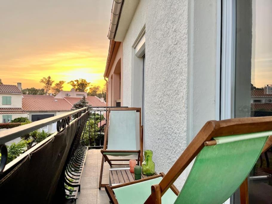 La Catalane T4 Destination Saintcyp Apartment Bagian luar foto
